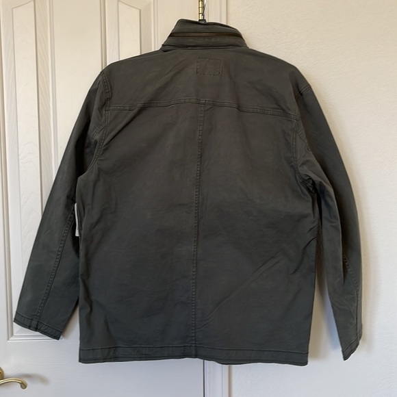 Mens Field Jacket, Stretch, Stow Away Hood - Picture 6 of 16